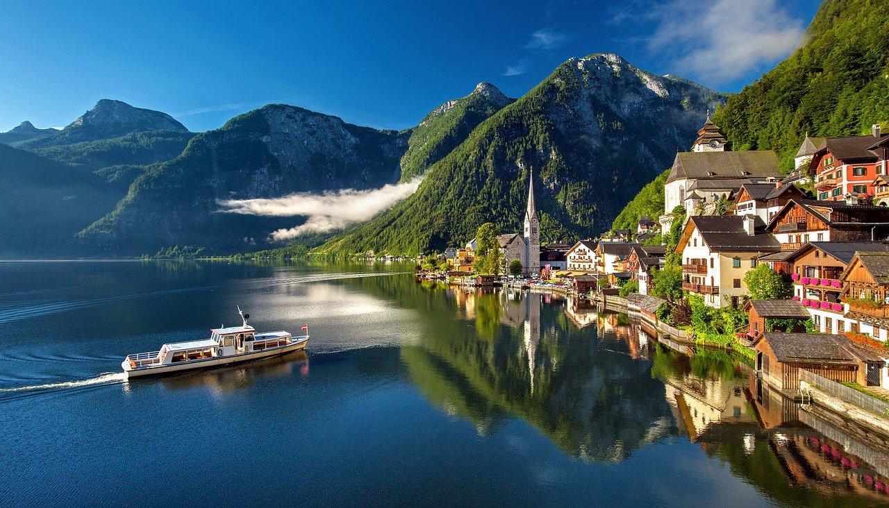 Górna Austria - Hallstatt czyli miasto jak marzenie